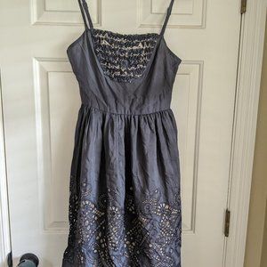 ANTHROPOLOGIE Burlapp Dress Size 4